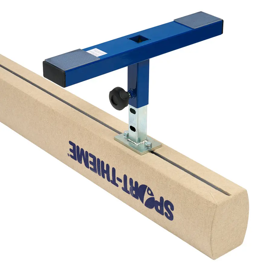 Sport-Thieme Övningsbom "Aluminium" 500 x 10 x 16 cm m | Med Fleeceöverdrag 