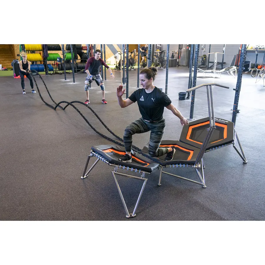 Träningsstudsmattan Alpha Champ LRT Trippel | 3 hoppytor 