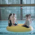 Flytring Mega - gul Yttre diameter 170 cm - 45 cm h&#246;jd