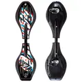 Street Surfing Black Glitch Waveboard Skateboard | Fr&#229;n 8 &#229;r+