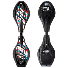Street Surfing Black Glitch Waveboard Skateboard | Fr&#229;n 8 &#229;r+