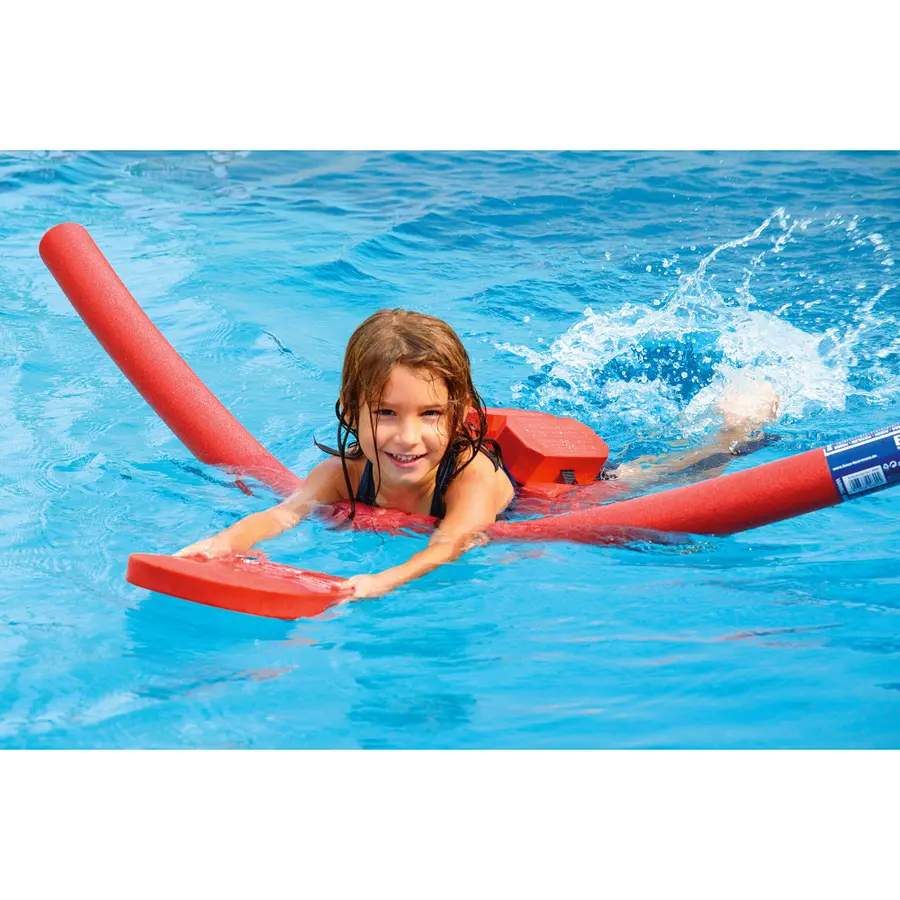 Kickboard Junior Beco Sprint Simbräda | Simplatta |  Röd 