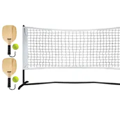 Pickleball Halvbaneset Pickelboll set