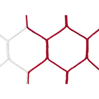 Nät till 7 mannamål | 5x2 m. | 2 st Vit/Röd | 80/150 | 3,5 mm