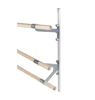 Tillbeh&#246;r till  balettst&#228;nger Justerbar v&#228;ggskena h&#246;jd 20 - 130 cm