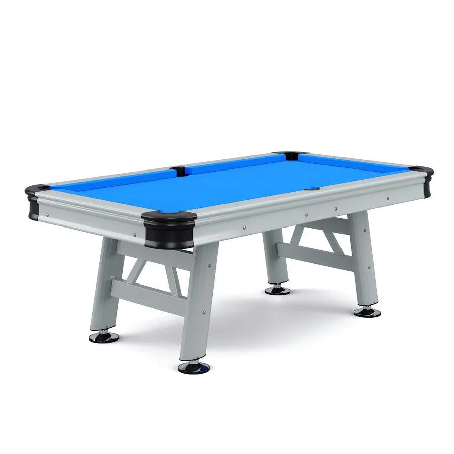 Biljardbord för utomhusbruk 8 ft Utomhusbiljardbord 224 x 112 cm spelyta 