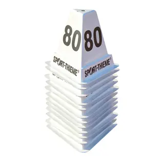 Distanskoner 25-50 m | Koner med siffror 25, 30, 35, 40, 45 och 50 m
