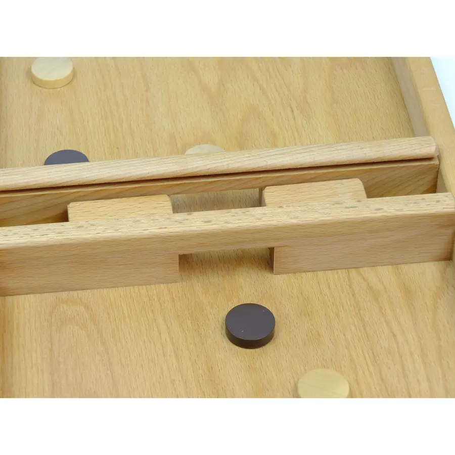 Bi-Ba-Butze Flitzpuck Speedpuck | Brädspel med gummisnodd 