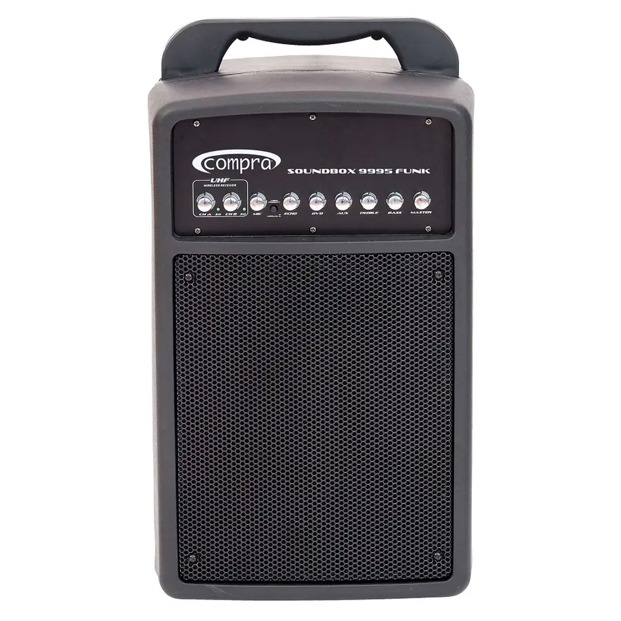 Musikanläggning Soundbox 100 w Batteri och nätdrift 