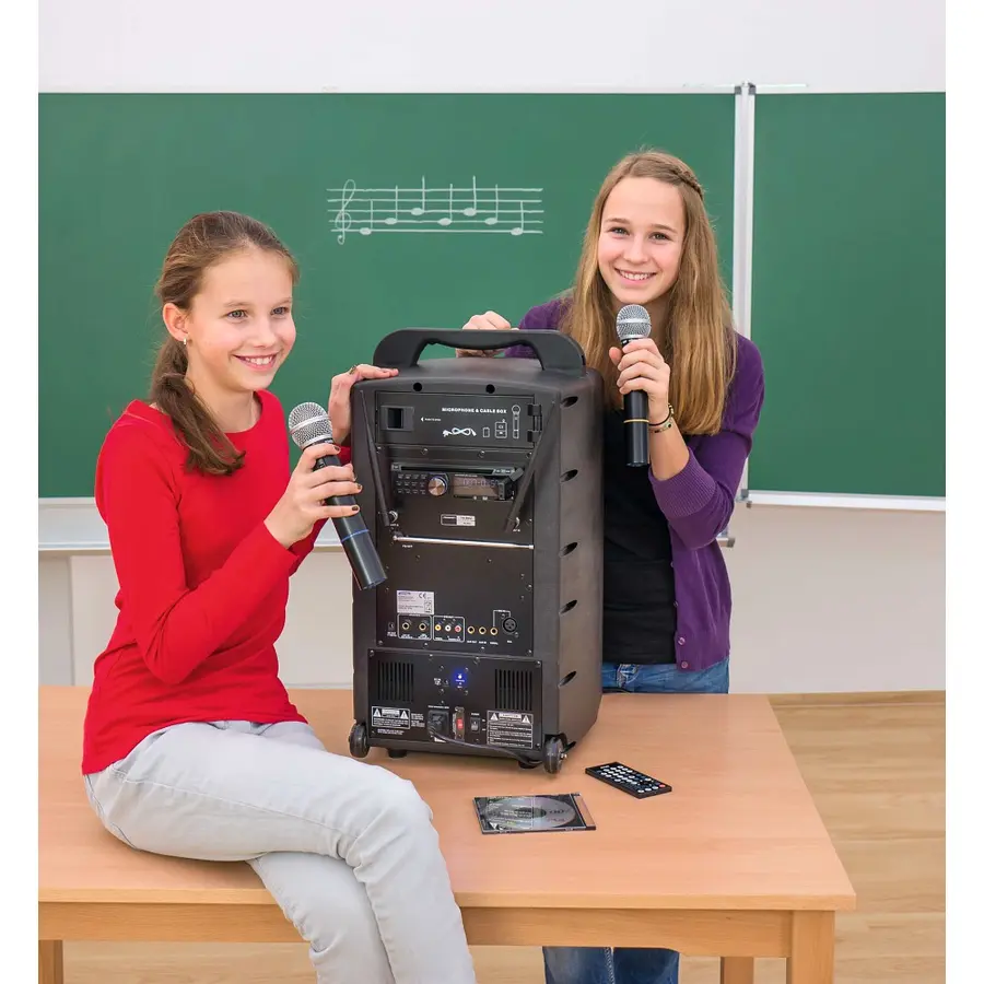 Musikanläggning Soundbox 100 w Batteri och nätdrift 