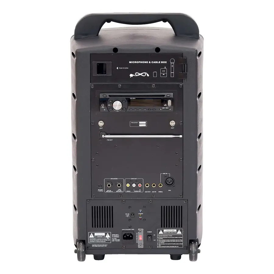 Musikanläggning Soundbox 100 w Batteri och nätdrift 