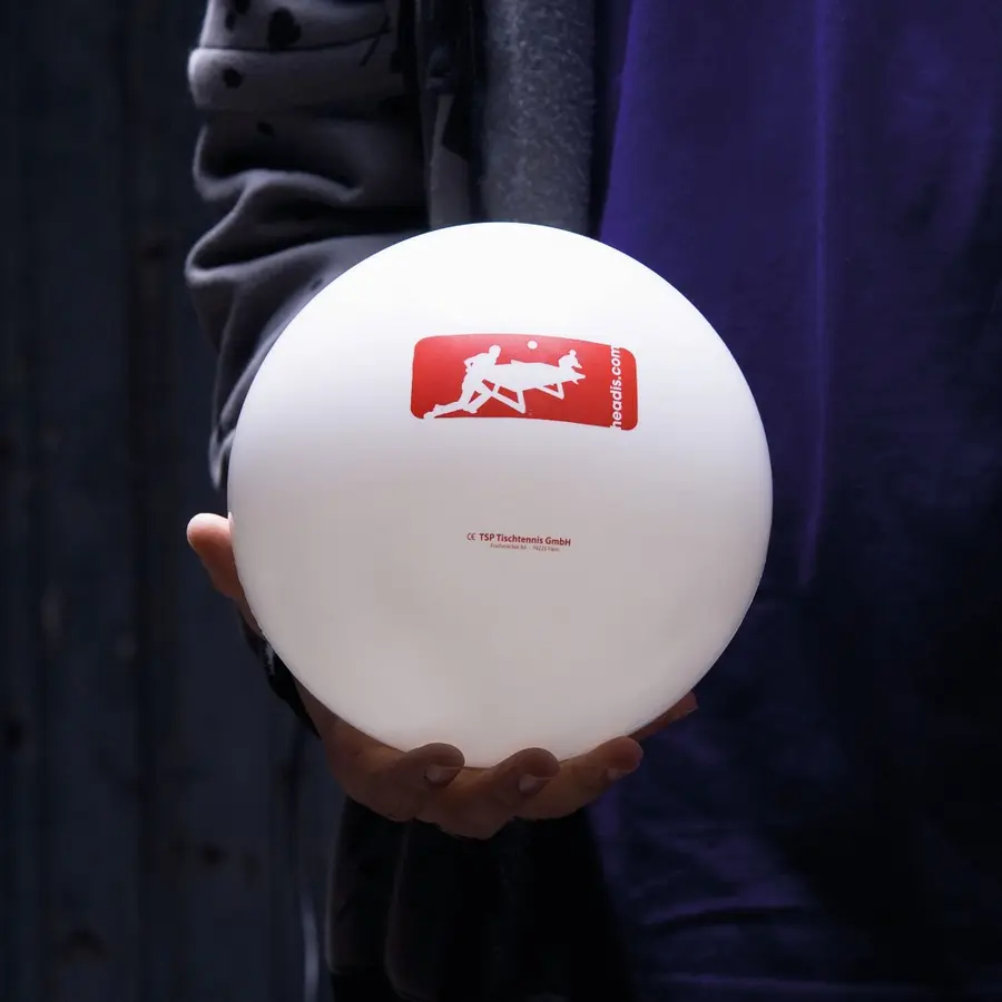Headis Match Ball | Headisboll 20 cm Huvudspel och nick på bordtennisbord 