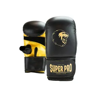 Boxningshandskar Super Pro Victor Svart/ Guld