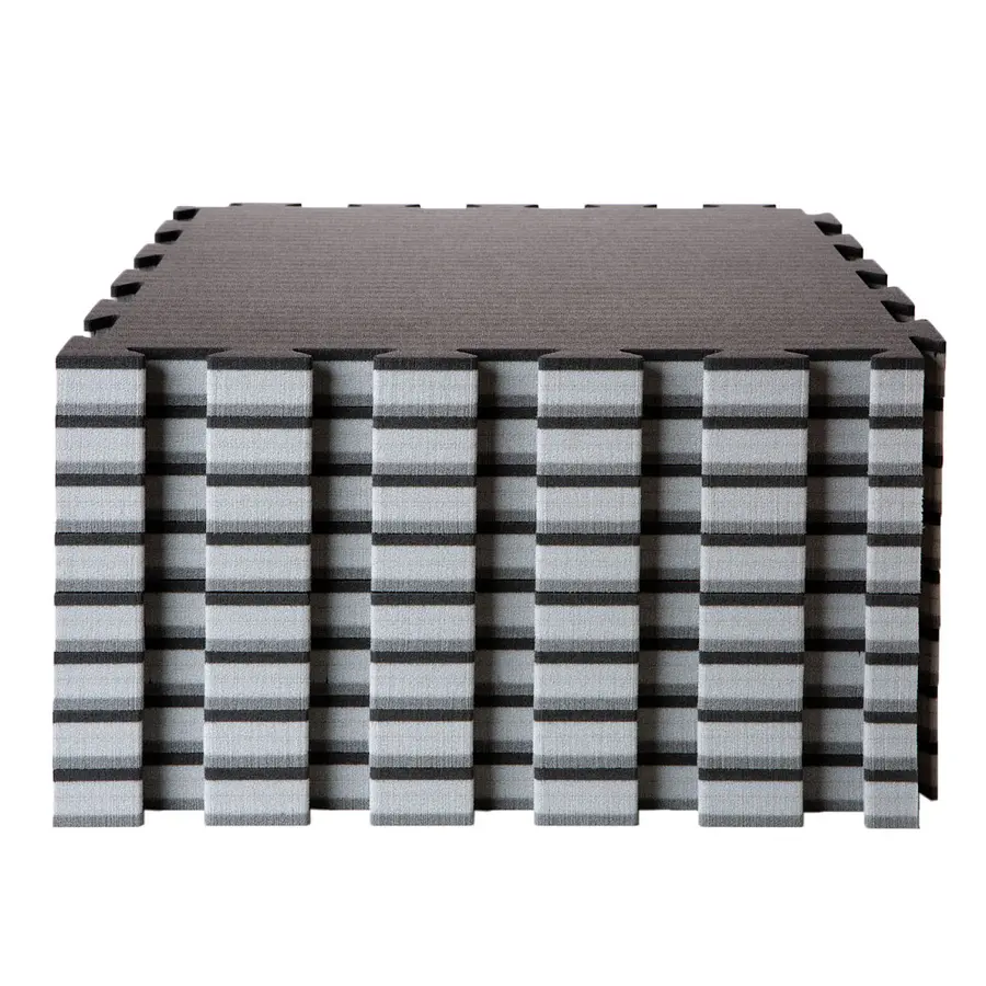 Fitnesmatta Gym Trocellen 206x106 cm 8 st mattor á 50 cm | 12 st kantbitar 