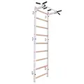 Ribbstol BenchK 311W Vit Med fastmonterad pull-up st&#229;ng