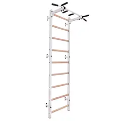 Ribbstol BenchK 311W Vit Med fastmonterad pull-up st&#229;ng