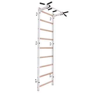 Ribbstol BenchK 311W Vit Med fastmonterad pull-up st&#229;ng