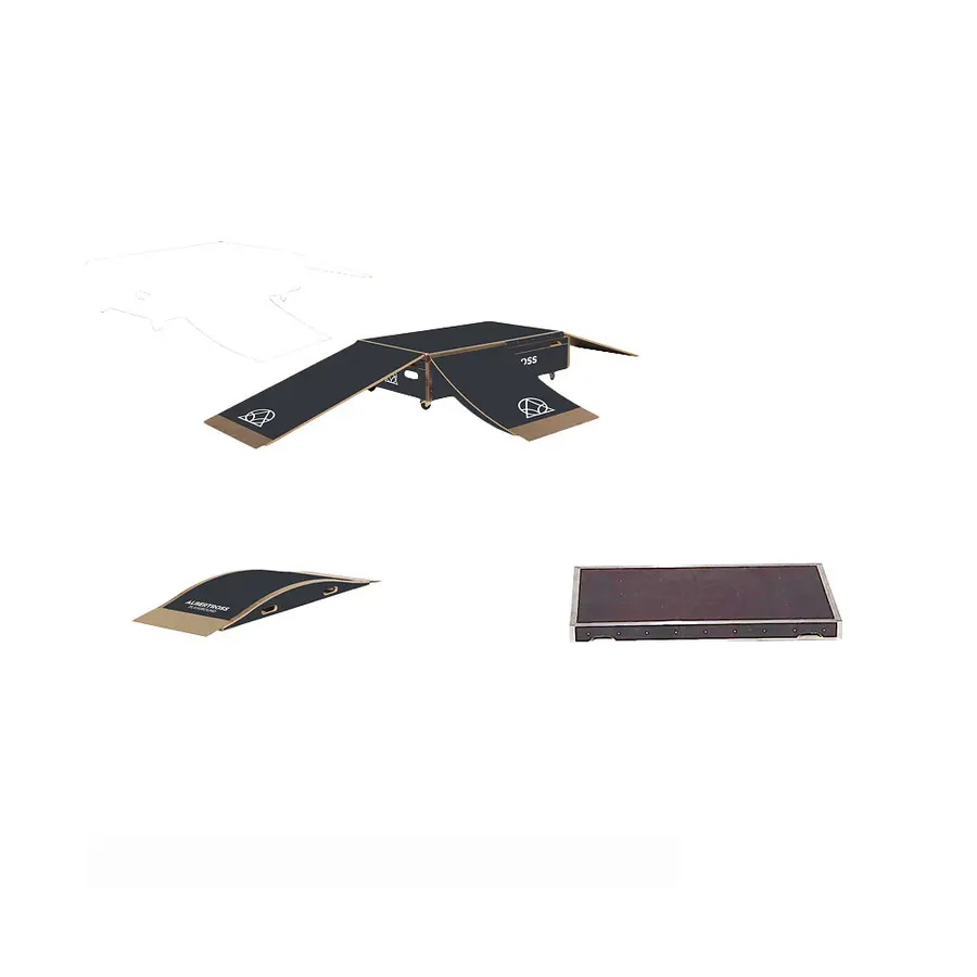 Albertross Playground Freestyle-Park 9 Skate Park Set Basic 
