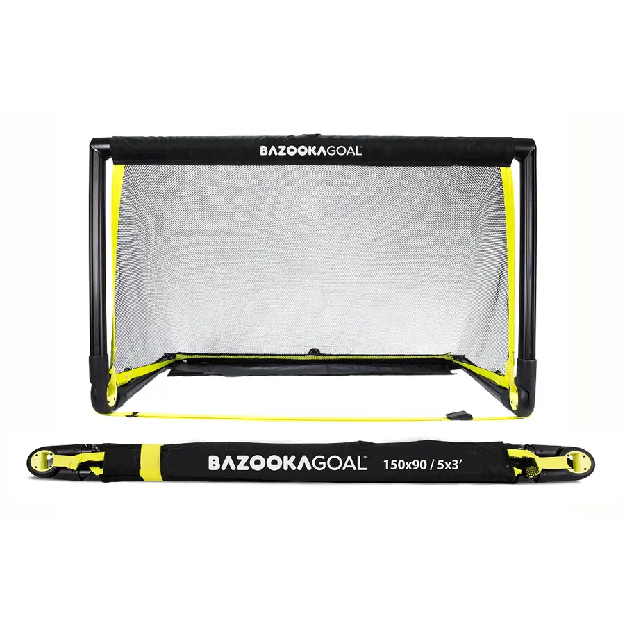 BazookaGoal XXL | 180X90 cm Fällbart mål | Ett pop up-mål för proffs 