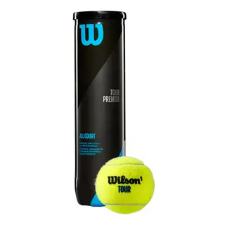 Tennisbollar Wilson Tour Premier Tr&#228;ning och t&#228;vling 4 st.