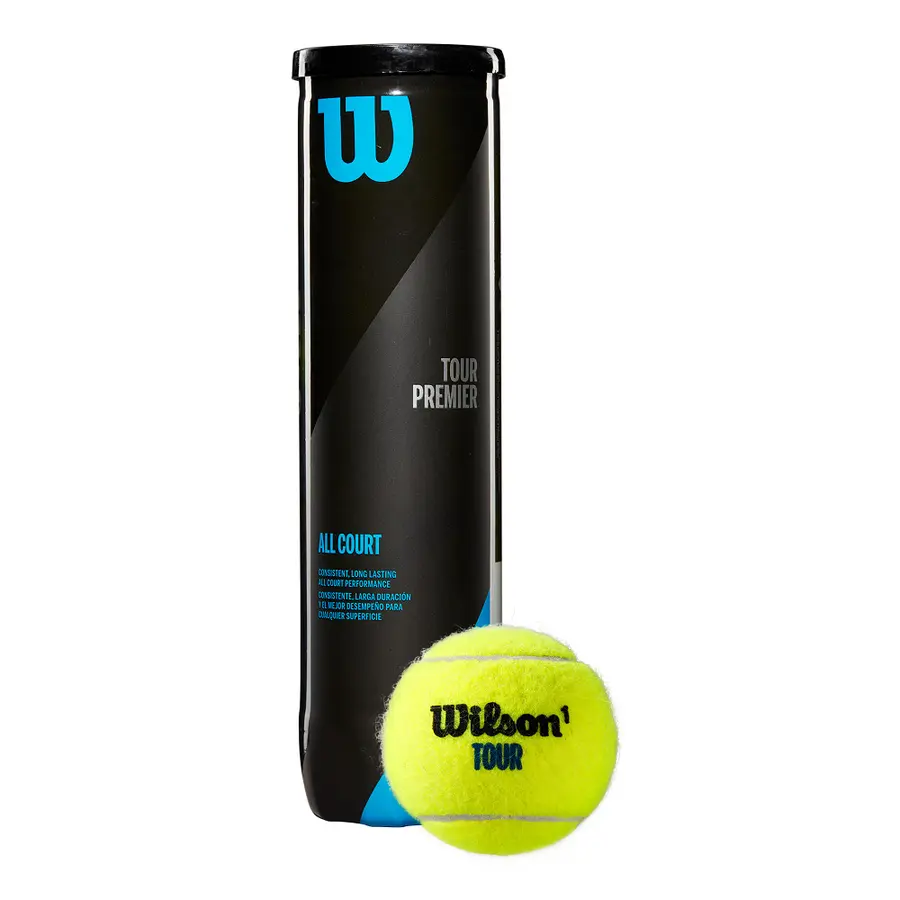 Tennisbollar Wilson Tour Premier Träning och tävling 4 st. 