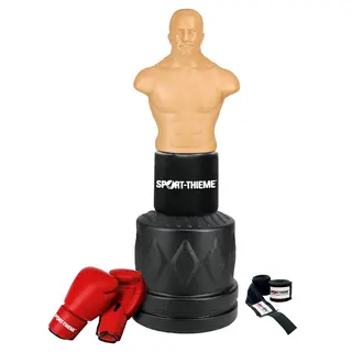 Boxningsdocka Boxing Man Boxningsdummy Handskar Bandage