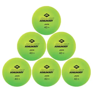 Bordtennisbollar Glow in the Dark 6 st Sj&#228;lvlysande flurocerande pingisbollar