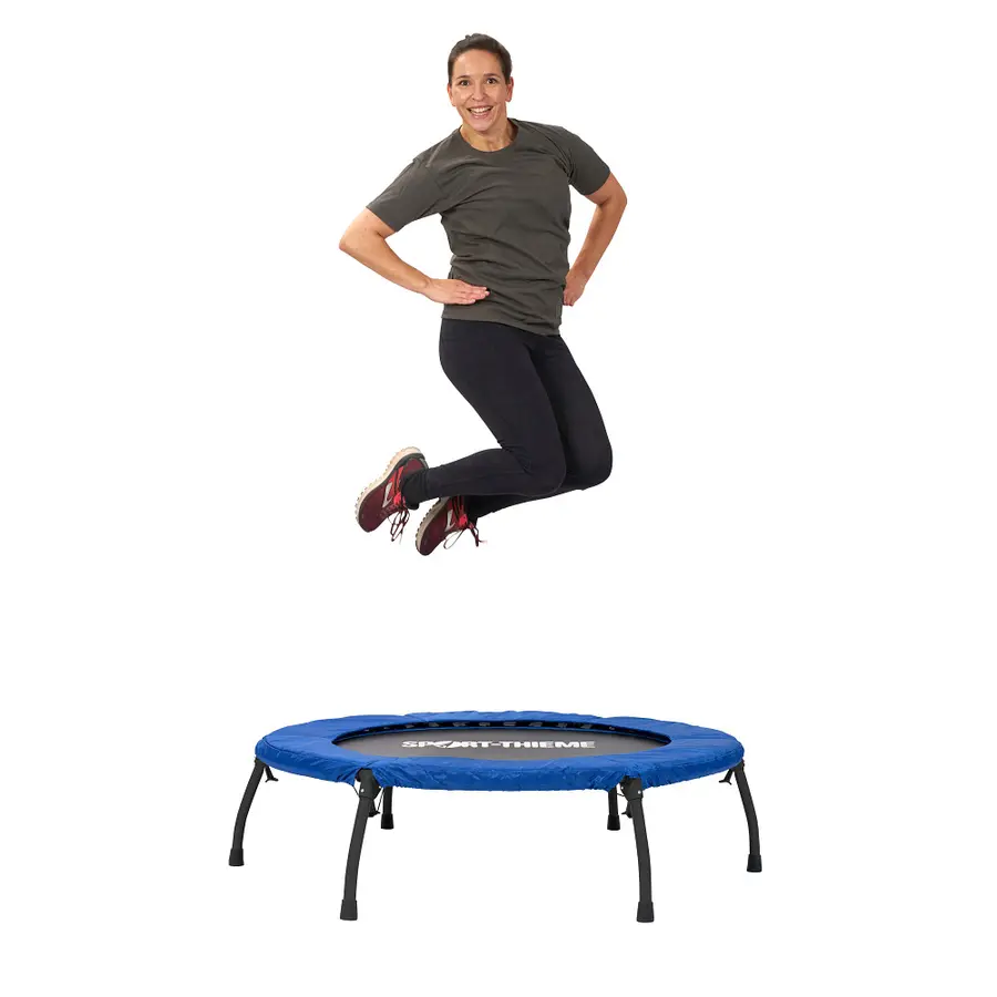 Träningsstudsmatta Flex Pro 100 cm 50 - 80 kg | Vikbara fötter 