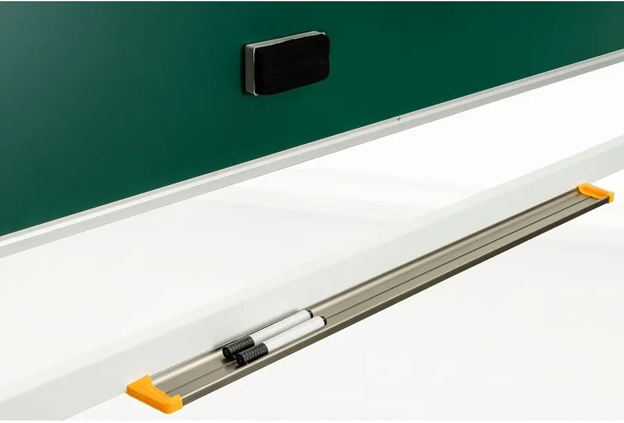 Whiteboard tavle 150x100 cm Tosidig whiteboardtavle på hjul 