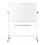 Whiteboardtavla med hjul 180x100 cm Mobil whiteboard f&#246;r idrottshallar