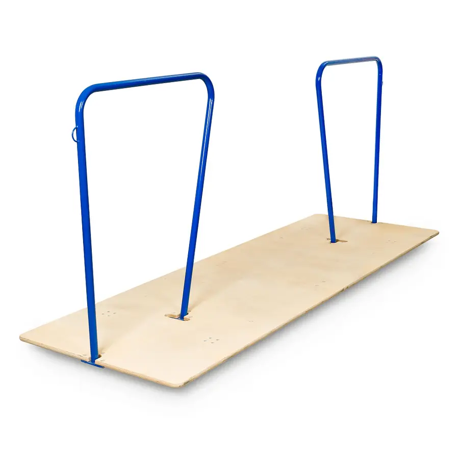 Förvaringsvagn för höjdhoppsmattor 303x100x131 cm | Lastar 160 kg 