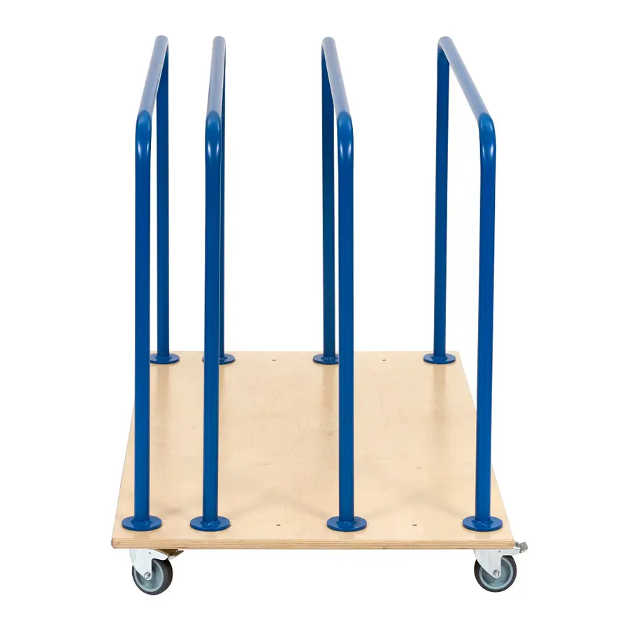 Transportvagn till mattor 124,5 x 70 x 83,7 cm 