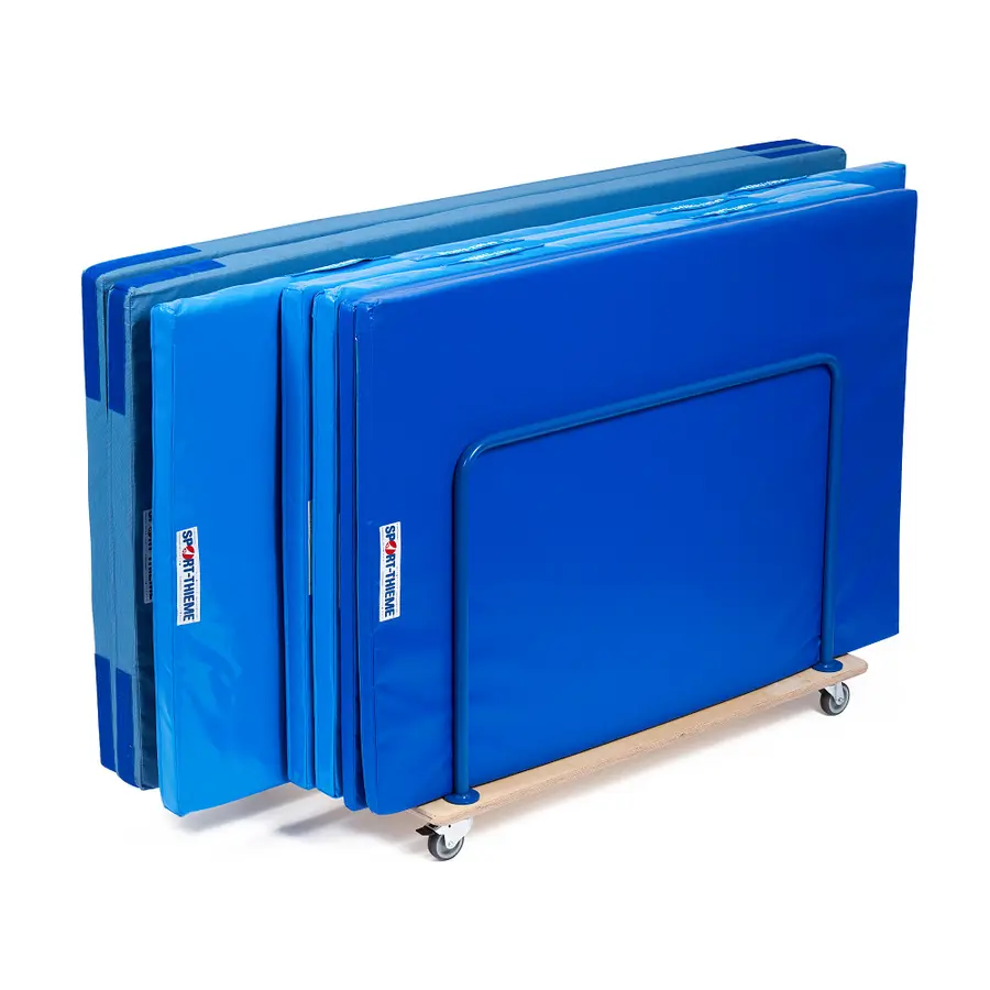 Transportvagn till mattor 124,5 x 70 x 83,7 cm 