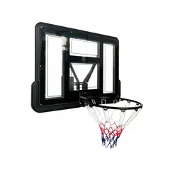 Basketkorg och planka Dallas Väggmonterat | komplett set | Inne | Ute