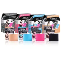 Kinesiotape Kinesio Tex Classic | Beige Kinesiologitejp | L&#228;ngd 4 m | Bredd 5 cm
