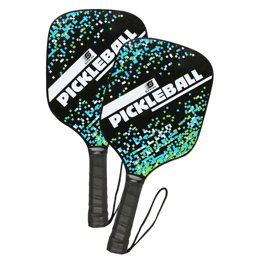 Pickleballset för alla åldrar 2 rack | 1 boll | 1 påse 