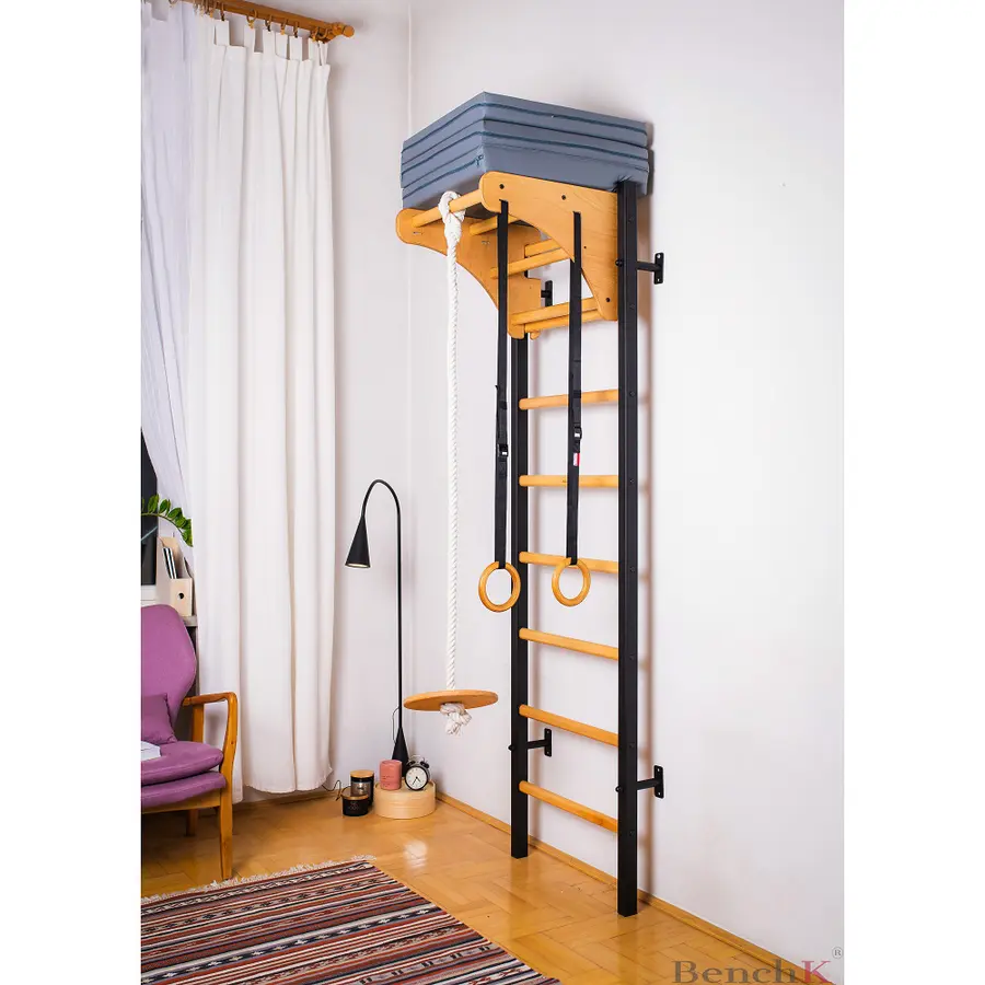 Ribbstol BenchK 212 Svart Pull-up | Ringar | Gunga 