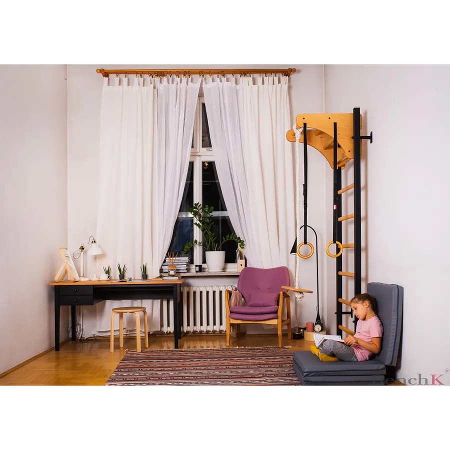 Ribbstol BenchK 212 Svart Pull-up | Ringar | Gunga 