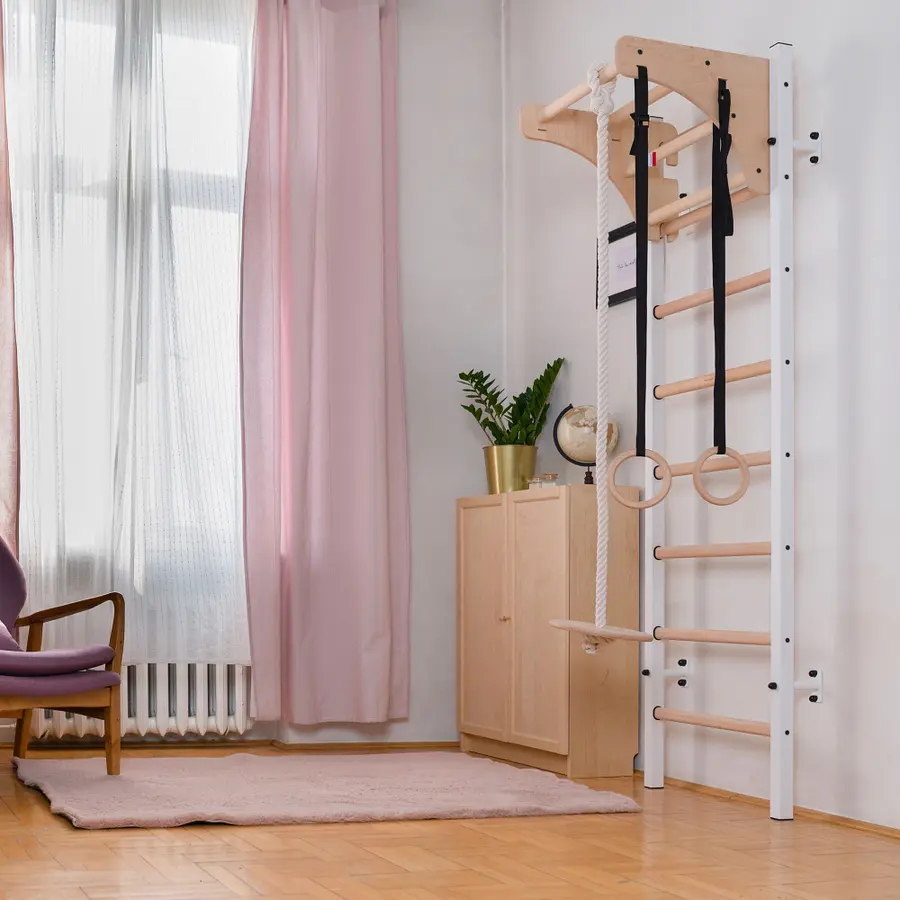 Ribbstol BenchK 212 Vit Pull-up | Ringar | Gunga 