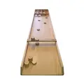 Jakkolo Dutch Shuffle Board 193x40x7cm Träspel med puckar och luckor