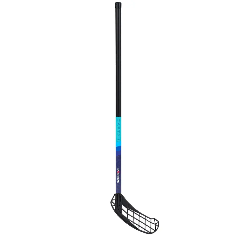 Innebandyklubba Captain 85 cm Svart Rakt blad 