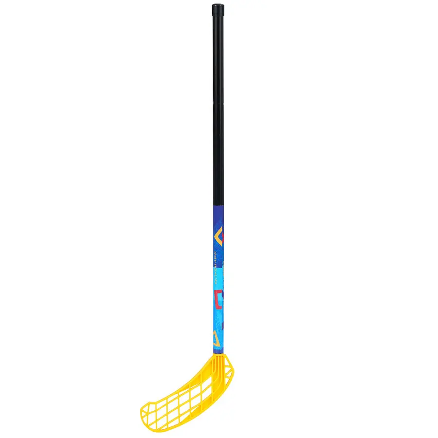 Innebandyklubba Speed Kids Gul Rakt blad Skaftlängd 80 cm. 