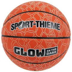 Basketball Sport-Thieme Glow in the Dark Brun basketball som lyser i mørket