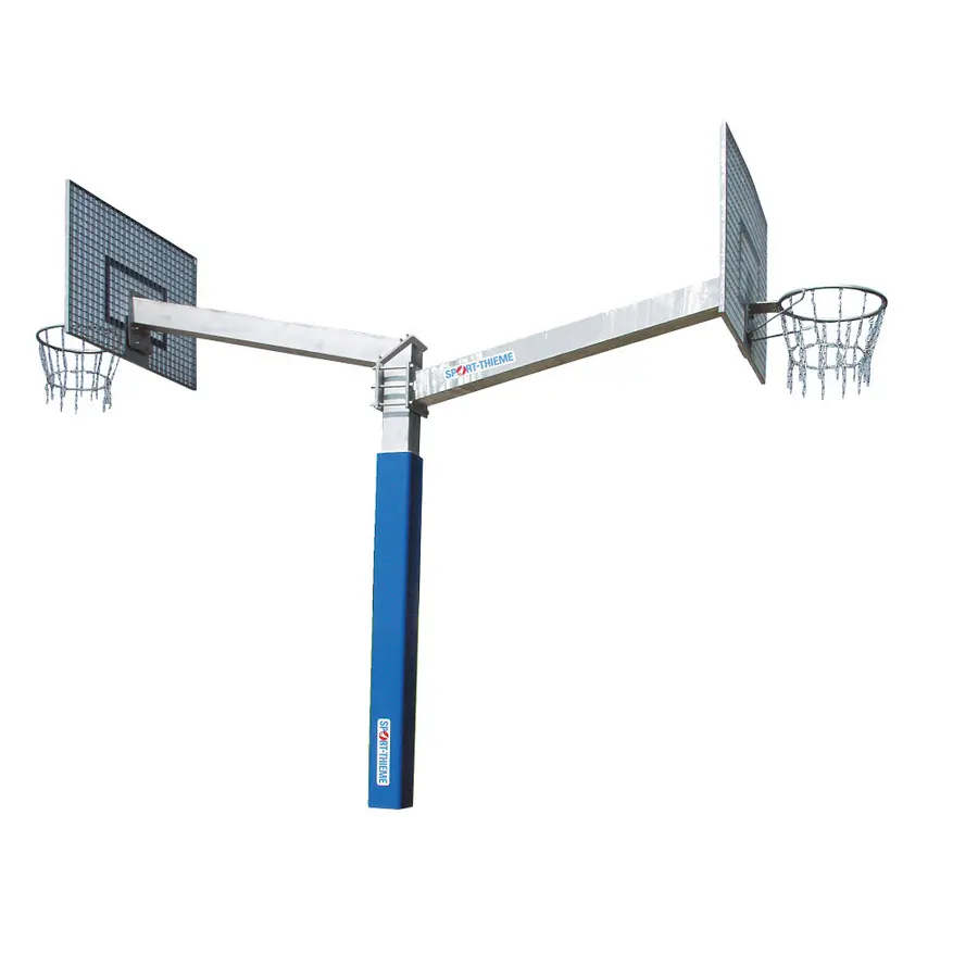Basketställning Fair Play Duo 2.0 120x90cm | Två höjder | Fasta korgar 