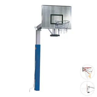 Basketst&#228;llning  Fair Play 2.0 Fastmonterad | Justerbar h&#246;jd| Dunkkorg