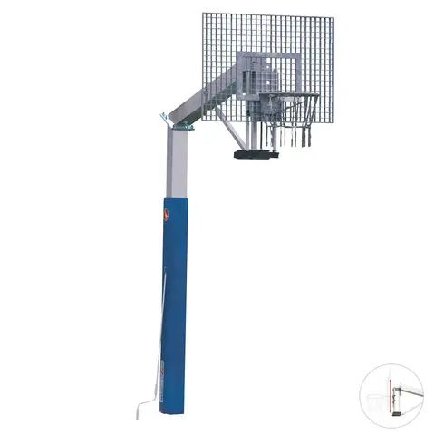 Basketst&#228;llning Fair Play Silent 2.0 120x90 cm | Fastmonterad | Justerbar