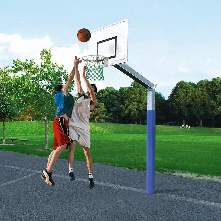 Basketställning Fair Play 2.0 Fastmonterad | Herculesnät | Dunkkorg 