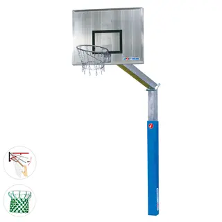 Basketst&#228;llning Fair Play 2.0 Fastmonterad | Herculesn&#228;t | Dunkkorg