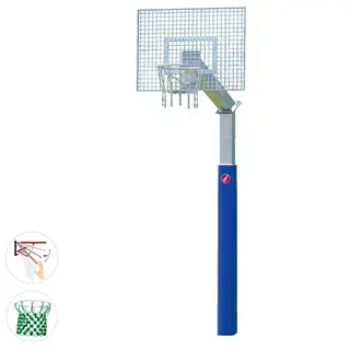 Basketställning Fair Play Silent 2,0 Herculesnät | Dunkkorg| 120x90cm