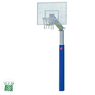 Basketst&#228;llning Fair Play Silent 2.0 Herculesn&#228;t | Fast korg |180x105cm